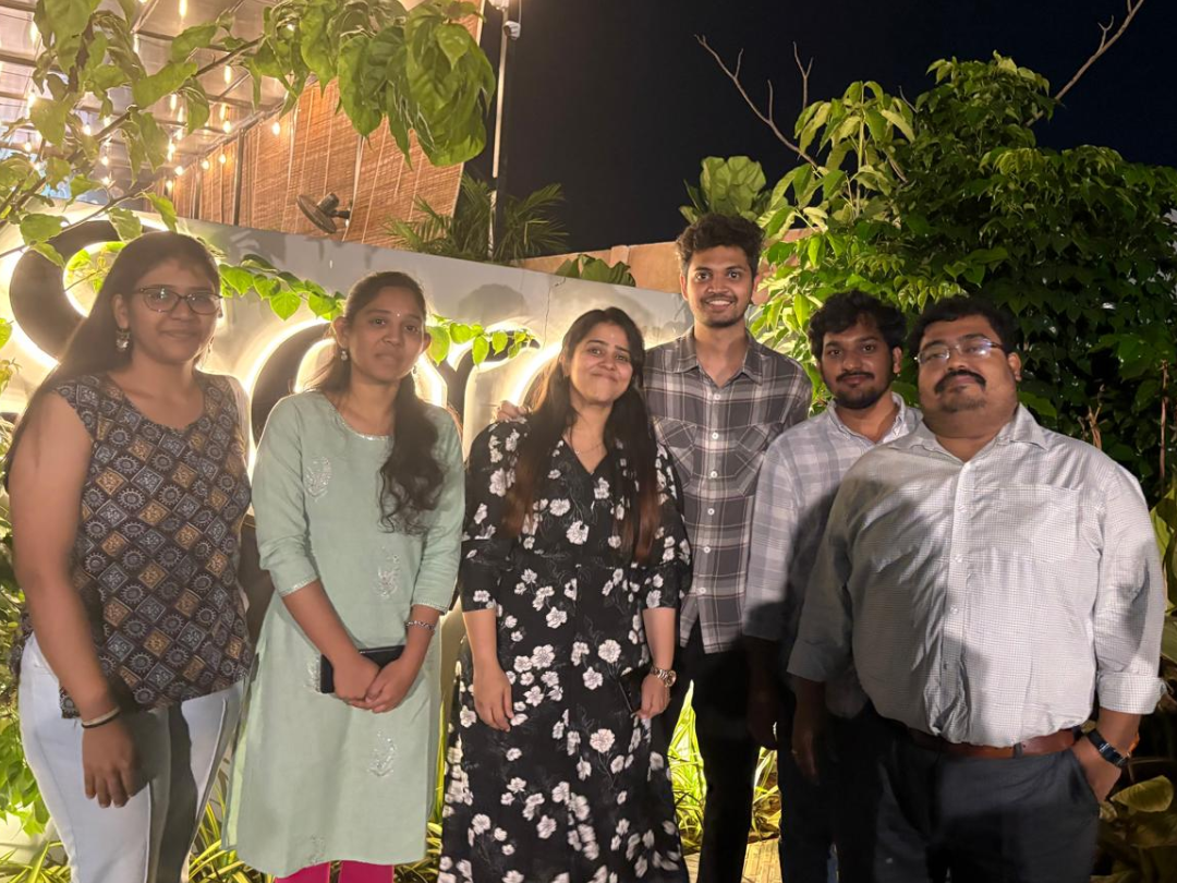 New Year lab gathering